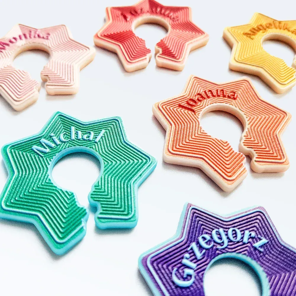 Glass markers